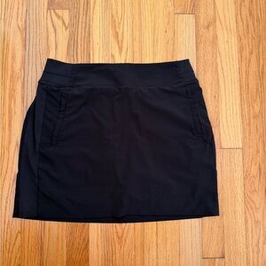 Athleta Brooklyn 16” Skort Black Size 10